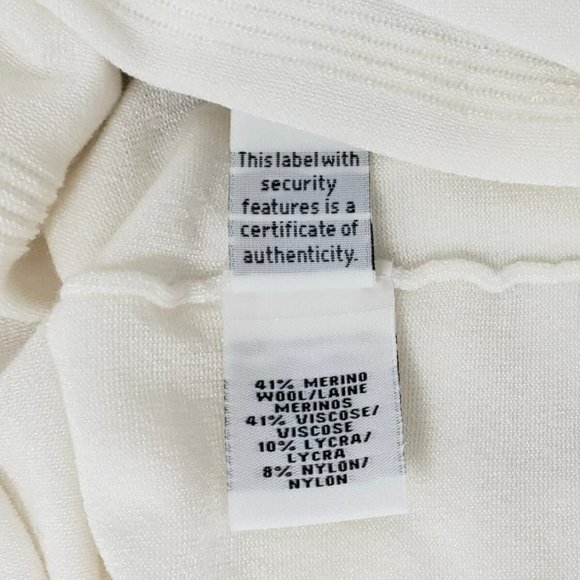 DVF Ruffle Benni Merin Wool Blend Sweater Pullover - Picture 5 of 5